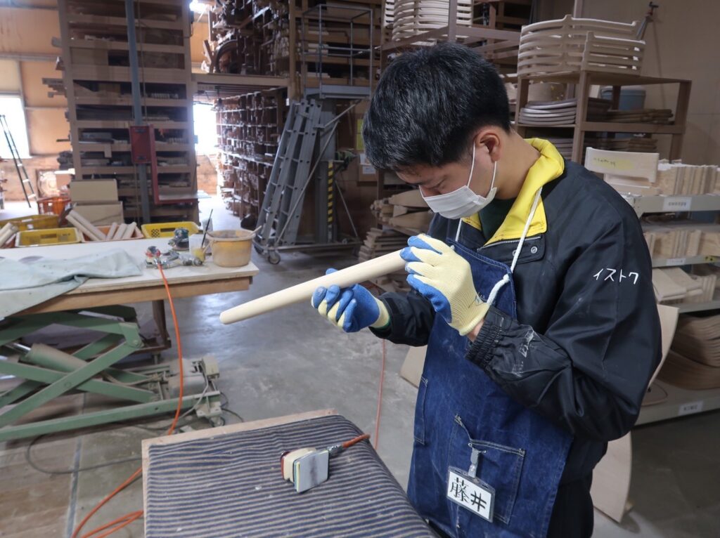 木工事業所での就労体験
